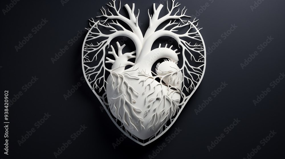 paper craft heart art paper craft heart art