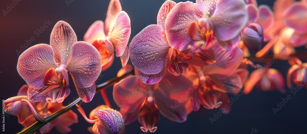 The Growing Orchids Are Blooming Beautifully The Growing Orchids Are Blooming Beautifully
