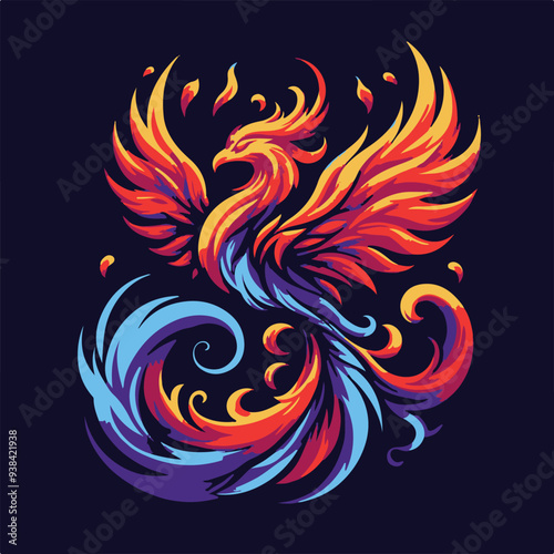 "Eternal Flame" Phoenix vector 