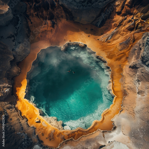 Wallpaper Mural aerial landscape drone shot Torontodigital.ca