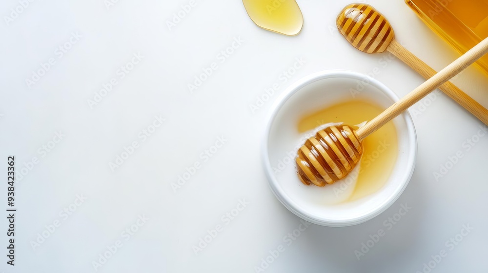 Creamy facial foam with a touch of honey, nourishing skincare, rich and smooth Creamy facial foam with a touch of honey, nourishing skincare, rich and smooth