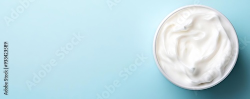 Creamy, foamy texture of facial foam being dispensed, luxurious skincare, rich and smooth