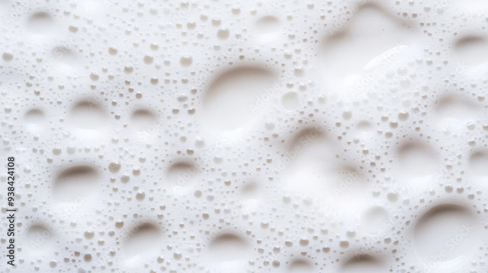 Facial foam lather on a textured surface, rich foam, deep cleansing Facial foam lather on a textured surface, rich foam, deep cleansing
