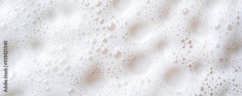 Soft bubbles from facial foam forming a rich lather, gentle cleansing, smooth texture