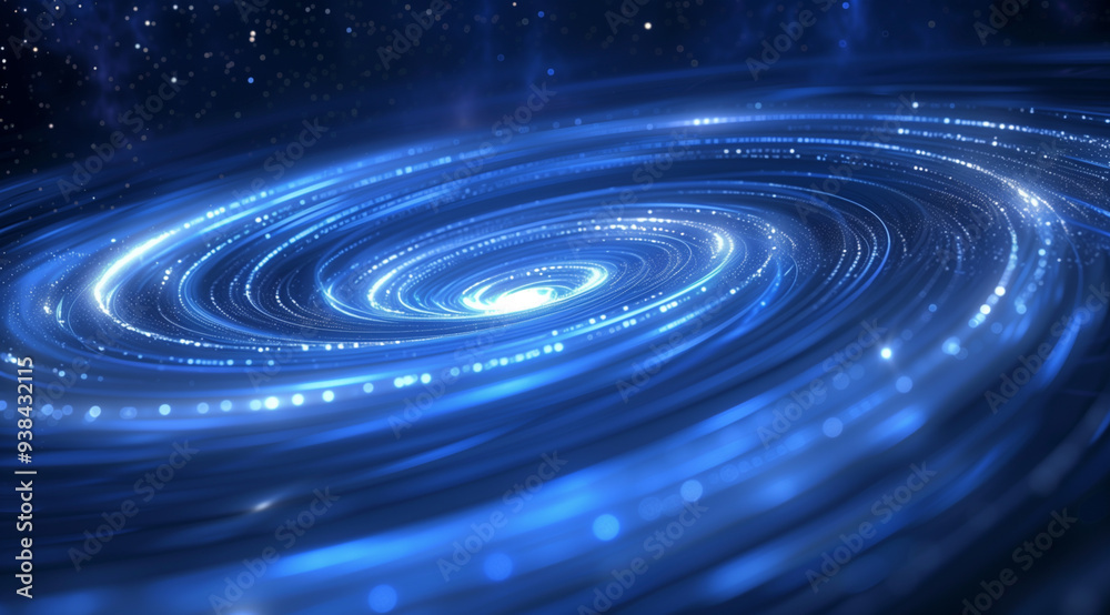 Obraz premium Particle vortex