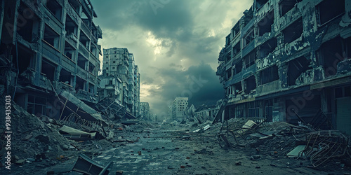 A city after the apocalypse photo