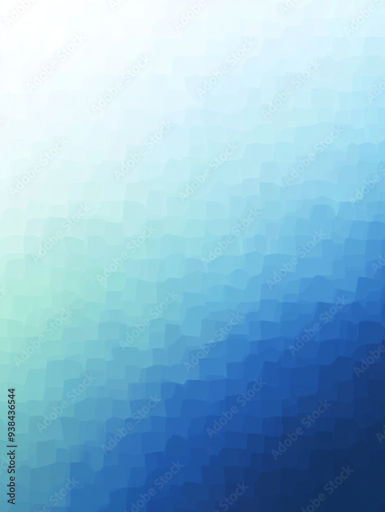 Blue and green Background with Simple Pixel Art-Style Vector Design of a Blue Gradient Blue and green Background with Simple Pixel Art-Style Vector Design of a Blue Gradient