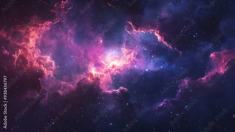 Fototapeta premium Cosmic Nebula.