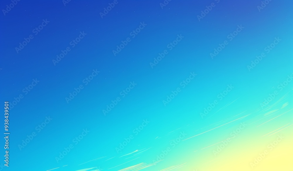 Blue and Yellow green Flat Gradient Background with Blurred Blue and Yellow green Flat Gradient Background with Blurred