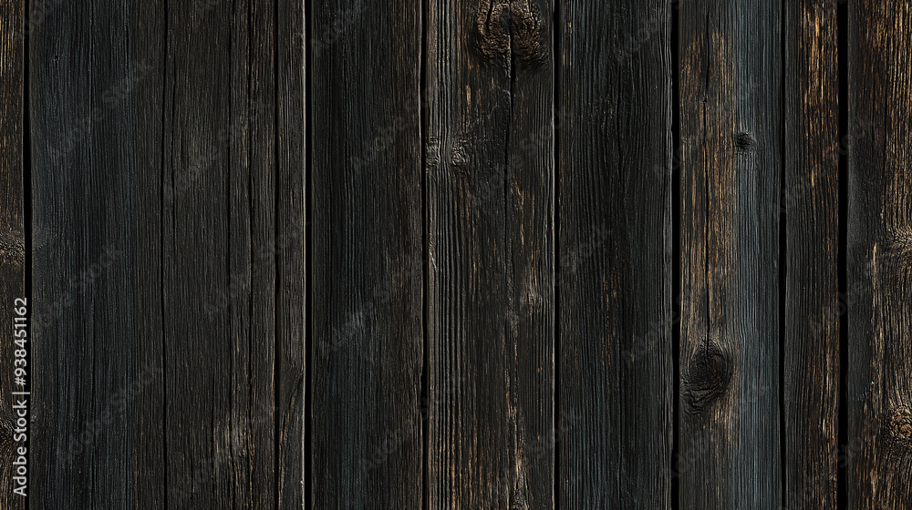 Dark textured wood planks seamlessly tiled for a rustic look. Dark textured wood planks seamlessly tiled for a rustic look.