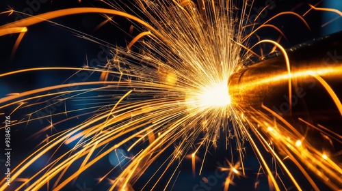 Sparks Flying: Metal Cutting with Precision