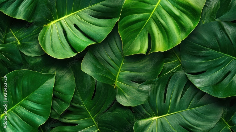 Obraz premium A close up of a green leafy plant with many leaves