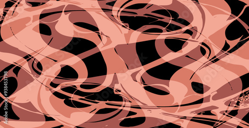 Abstract pattern. Illustration for printing on wall decorations. For use in graphics.