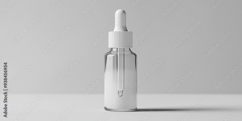 Cosmetics Dropper Bottle Mockup Cosmetics Dropper Bottle Mockup