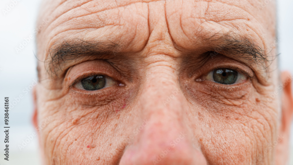 The Ipnotic Gaze Of An Old Man The Ipnotic Gaze Of An Old Man