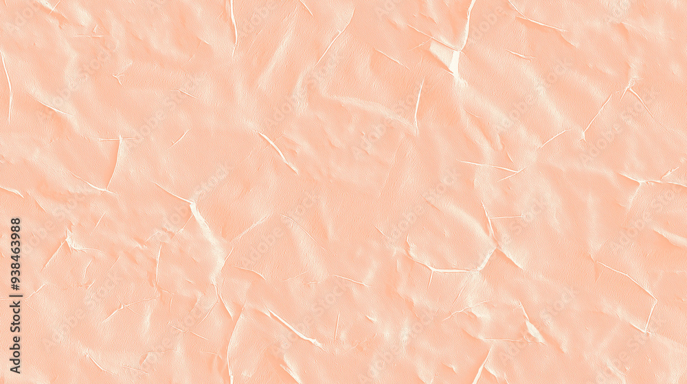 a seamless texture of slightly textured colored paper in pastel peach puff color