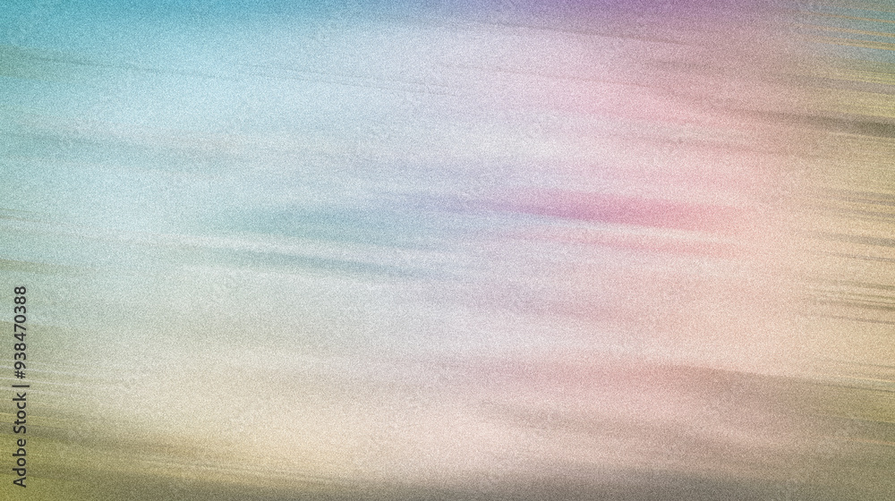 Obraz premium Abstract pastel colors grainy gradient texture motion blur light background for banner design