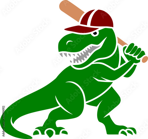 Baseball Dinosaur