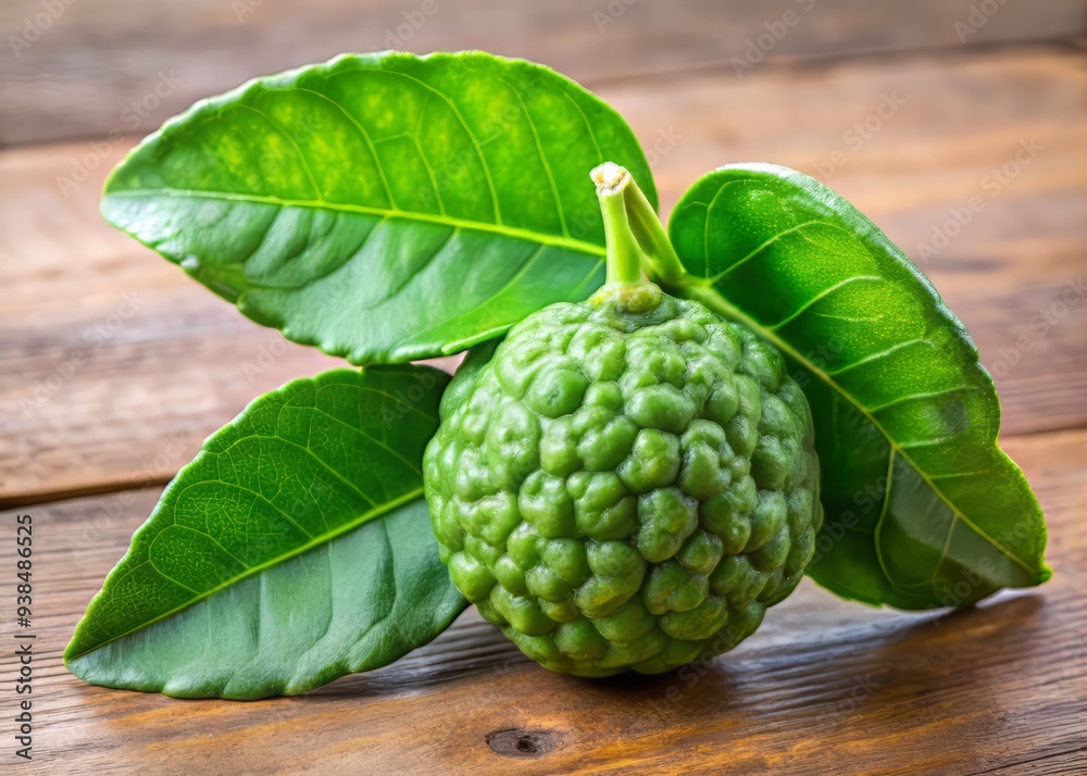 Fragrant kaffir lime leaves Fragrant kaffir lime leaves