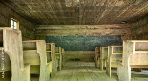 old single room schoolhouse