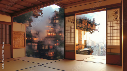 日本｜美しい風景｜京都｜和室｜和風｜kyoto | japanese sytyle | Generated AI photo