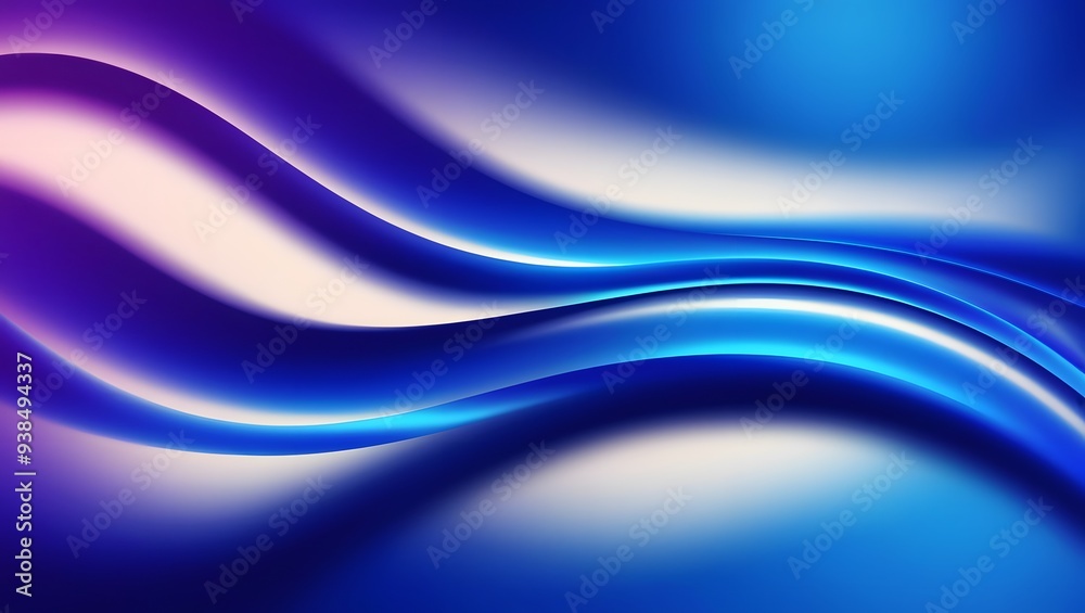 Fototapeta premium Gradient Blue background. blurry blue gradient color background. vibrant gradient modern background. synthwave wallpaper. modern wavy background. wavy blue wallpaper. Wavy blue gradient background.
