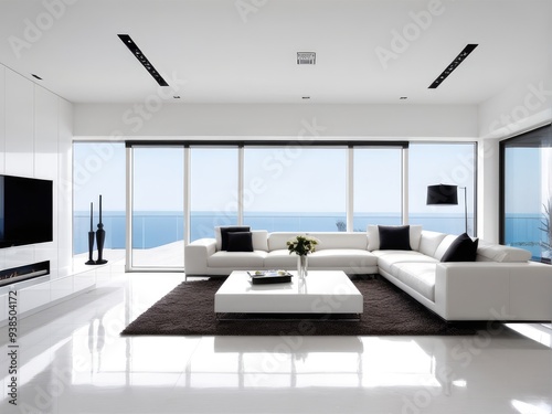 Modern white interior