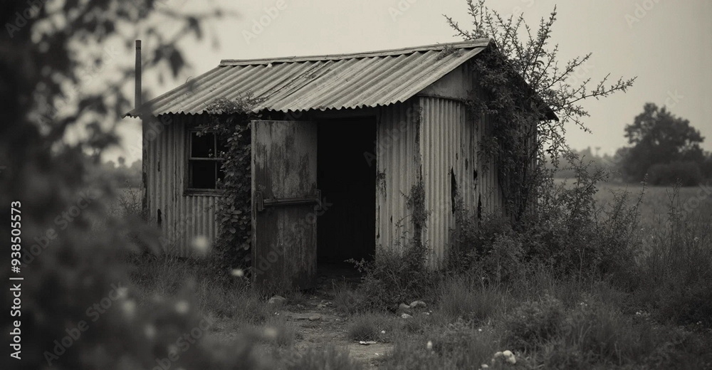 Obraz premium old abandoned barn