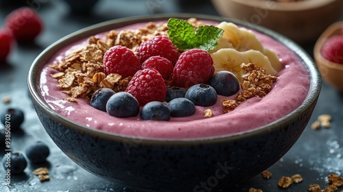 Delicious Berry Smoothie Bowl