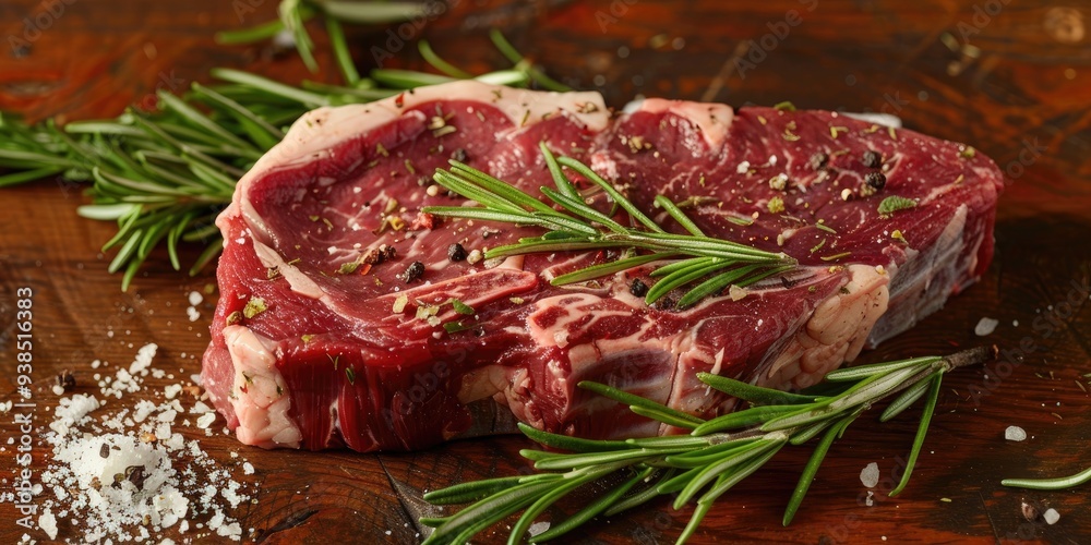 Fresh Prime Ribeye Steak Cut from Black Angus Beef Fresh Prime Ribeye Steak Cut from Black Angus Beef