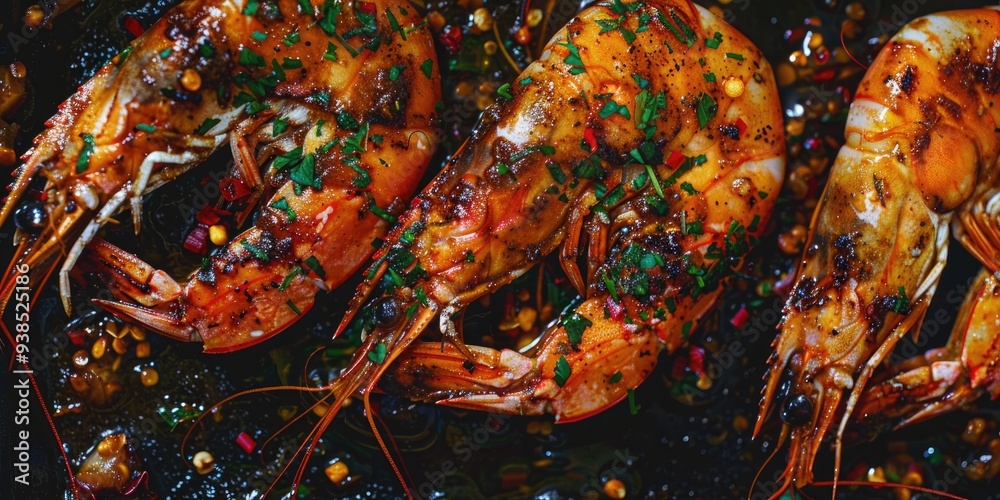 Spicy Fried Shrimp with Shells - Homemade Recipe, No Individuals Spicy Fried Shrimp with Shells - Homemade Recipe, No Individuals