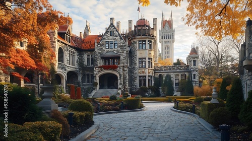 Casa loma in Toronto Canada : Generative AI
