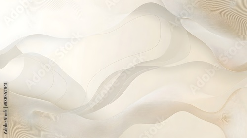 Clean and minimalistic background with light beige accents and subtle abstract geometric patterns ideal for elegant and sophisticated presentations branding digital designs and premium portfolio