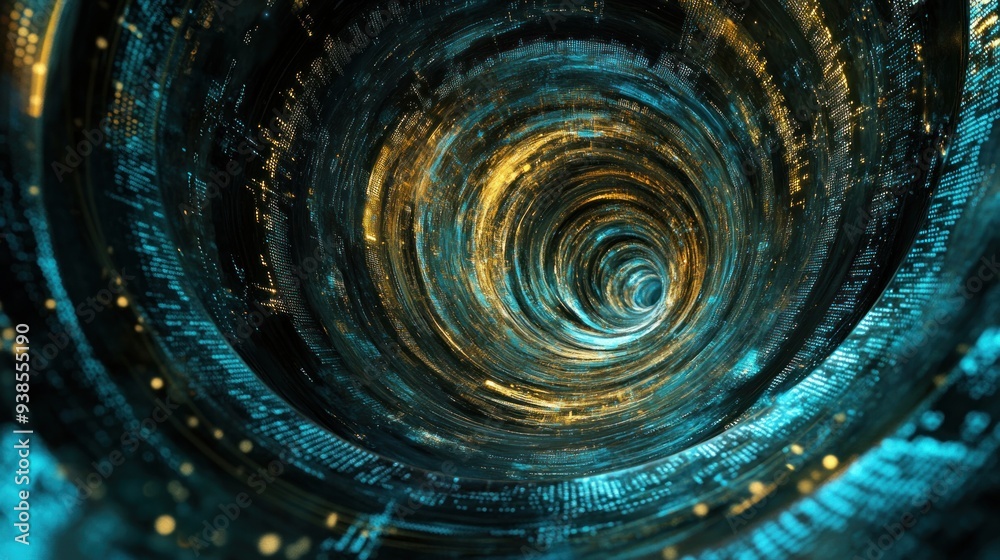 Digital Vortex - Spiraling into the Unknown Digital Vortex - Spiraling into the Unknown