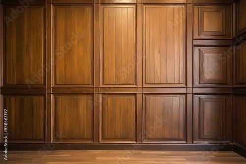 wooden door in the room