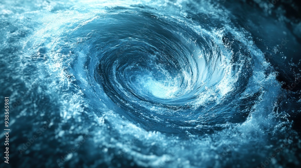Whirlpool in the Ocean Whirlpool in the Ocean
