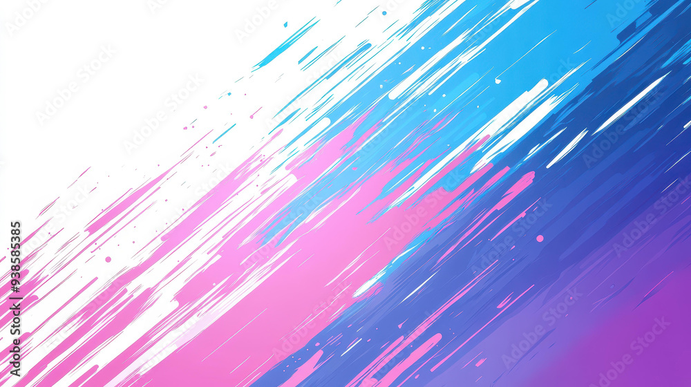 Experience stunning vibrant blue and violet gradient lines in this abstract digital art, full of depth and energy. Experience stunning vibrant blue and violet gradient lines in this abstract digital art, full of depth and energy.