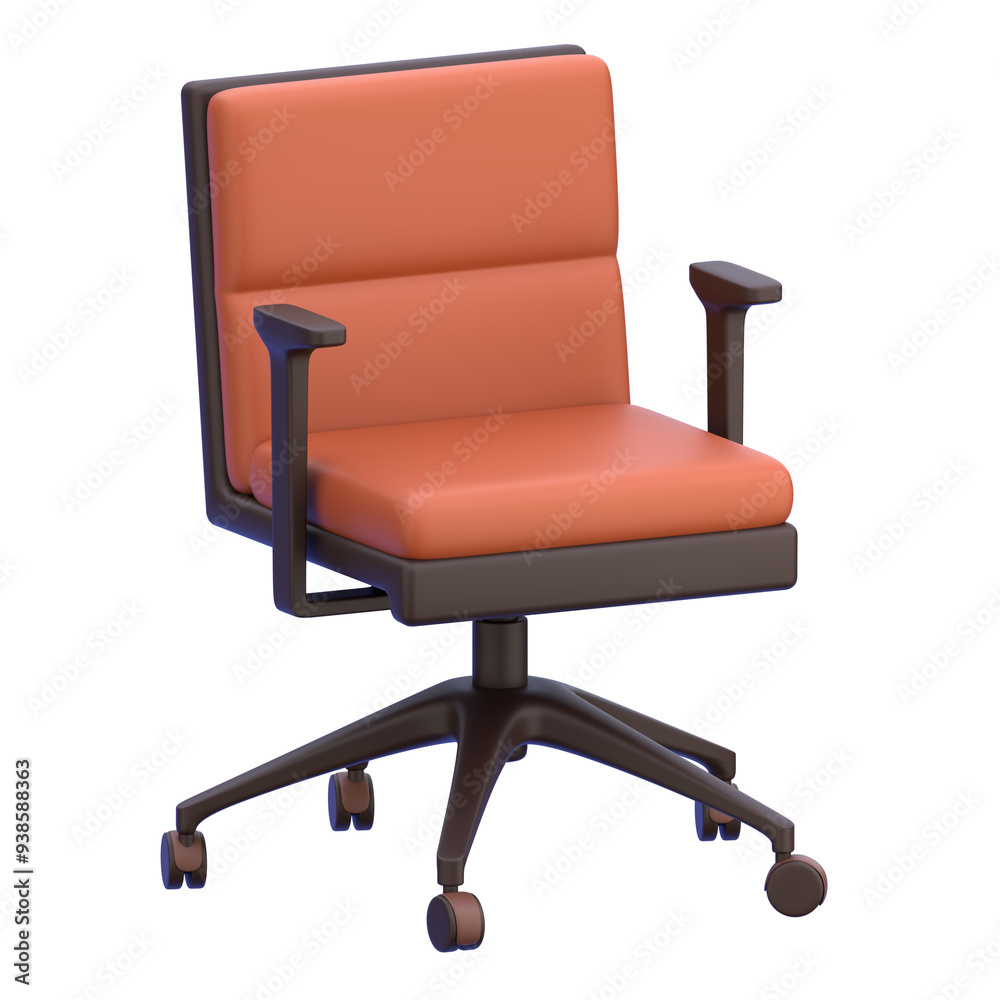 3d icon Office Chair, 3d illustration, 3d element, 3d rendering. 3d icon Office Chair, 3d illustration, 3d element, 3d rendering.