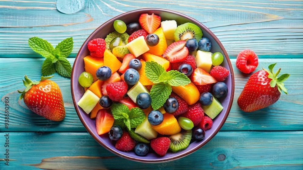 Fresh and colorful bowl of mixed fruit salad , healthy, delicious, variety, refreshing, nutrition, summer, food, mix, bowl Fresh and colorful bowl of mixed fruit salad , healthy, delicious, variety, refreshing, nutrition, summer, food, mix, bowl