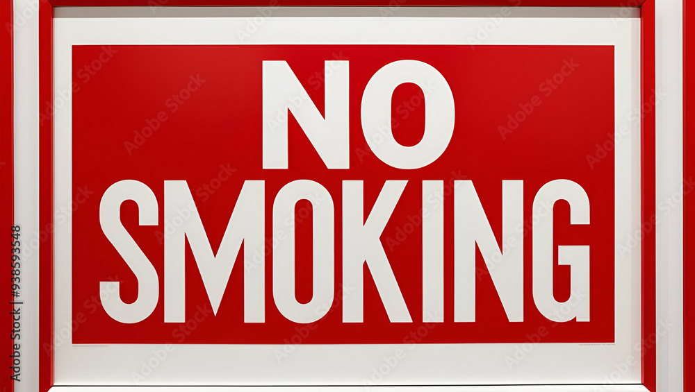 Fototapeta premium no smoking ganrative.ai
