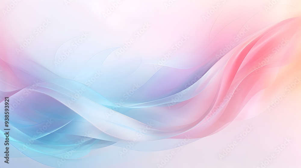 Pastel Gradient Abstract Background with Flowing Ethereal Motions and Soft Blended Colors Pastel Gradient Abstract Background with Flowing Ethereal Motions and Soft Blended Colors