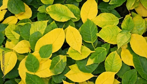  Vibrant autumn leaves in a closeup shot