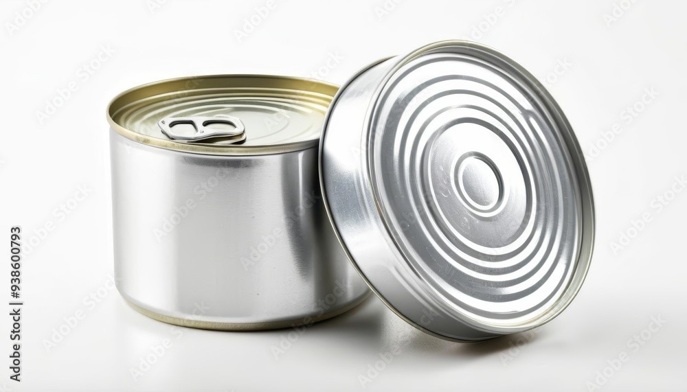 A single unopened canned food item A single unopened canned food item