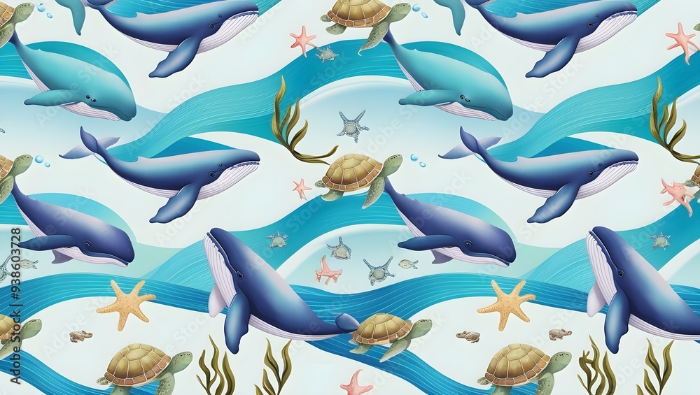 seamless background with dolphins seamless background with dolphins