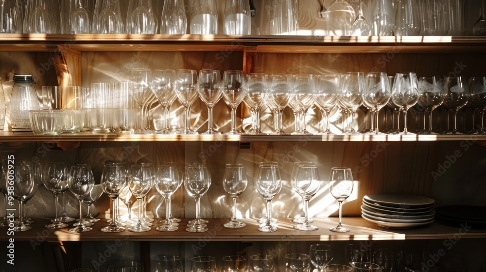 Sunlight Through Glassware Sunlight Through Glassware