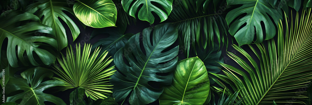 Tropical Leaf Pattern. Tropical Leaf Pattern.