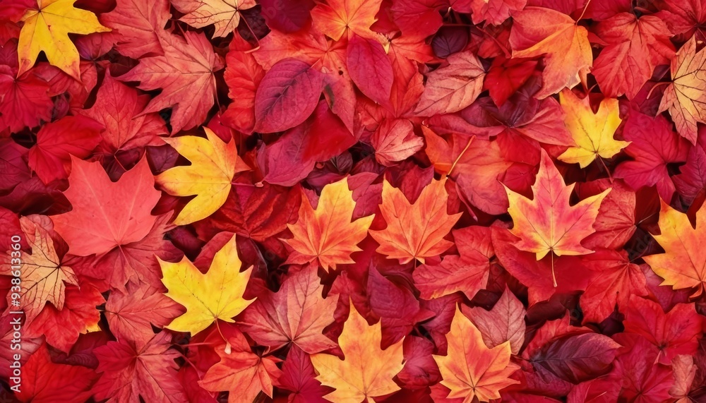 Autumns vibrant tapestry in natures palette Autumns vibrant tapestry in natures palette