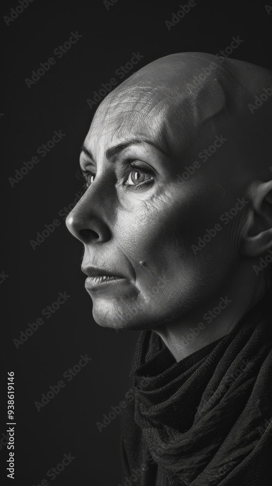 Portrait of Confident Woman After Chemotherapy, Breast Cancer Awareness
Portrait of Confident Woman After Chemotherapy, Breast Cancer Awareness