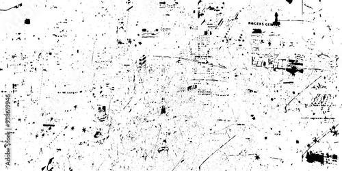 Wallpaper Mural Grunge for design or printing. Vector grunge distressed overlay texture. Torontodigital.ca