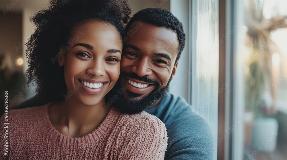 A couple smiling as they clean their windows with a natural vinegar and water solution, ensuring a chemical-free home. A couple smiling as they clean their windows with a natural vinegar and water solution, ensuring a chemical-free home.
